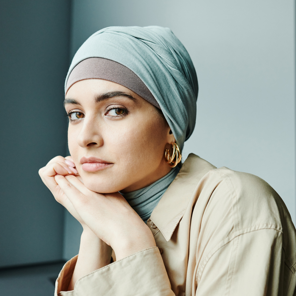hejabiya under hijab cap